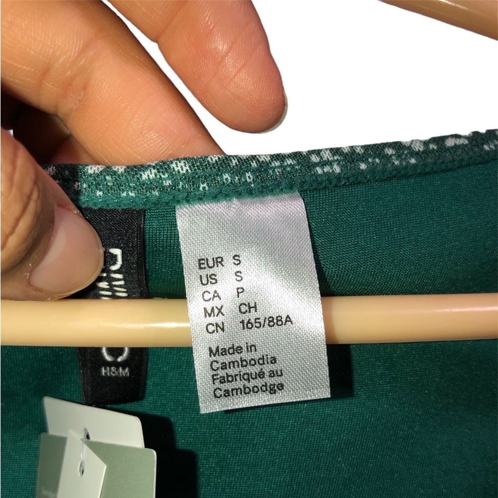 Brand: H&M, Size: S, Color: Green - Picture 3 of 4